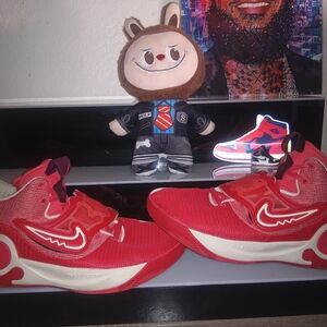 Nike Red KD Athletic Sneakers